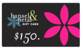 In the gift card shown below, the magenta flower petals need to be printed with a varnish. How would you set up the file so the varnish is applied over the magenta color of the petals?