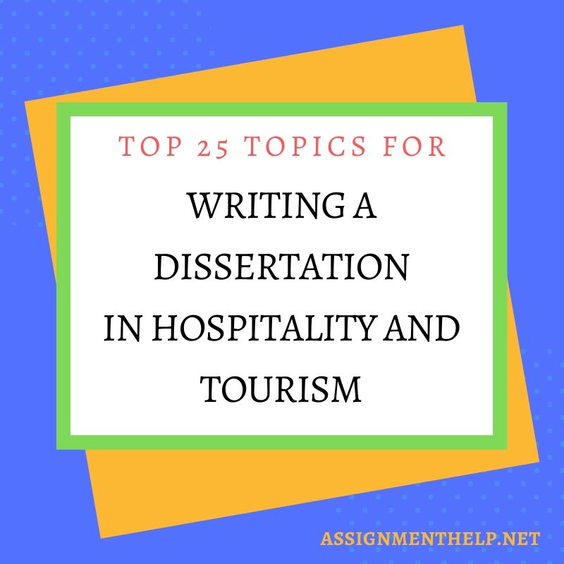 tourism and hospitality thesis topics